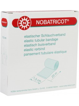 Buisverband Nobatricot elastisch 1,5cm x 20m