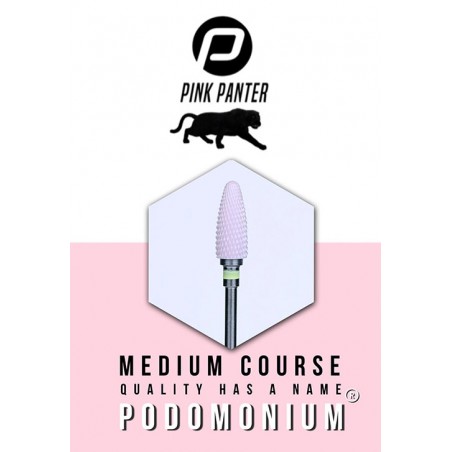PodoMonium Keramische Frees Pink Panter Medium Grof
