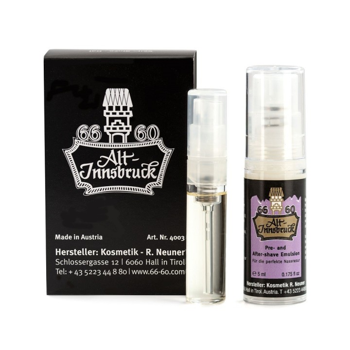 Eau de Cologne & Pre/After Shave Emulsion -Alt-Innsbruck