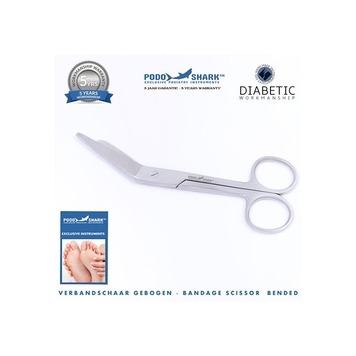 Verbandschaar gebogen