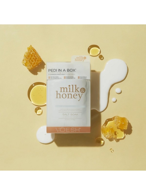 VOESH Pedi in a Box 6 Step - O2 Milk & Honey