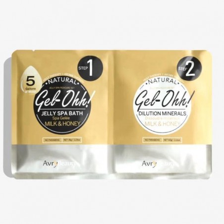 Gel-Ohh Jelly Spa Pedi Bath - Milk & Honey