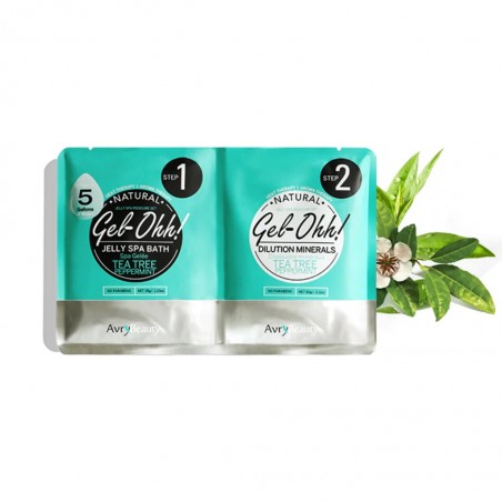 Gel-Ohh Jelly Spa Pedi Bath - Tea Tree & Peppermint