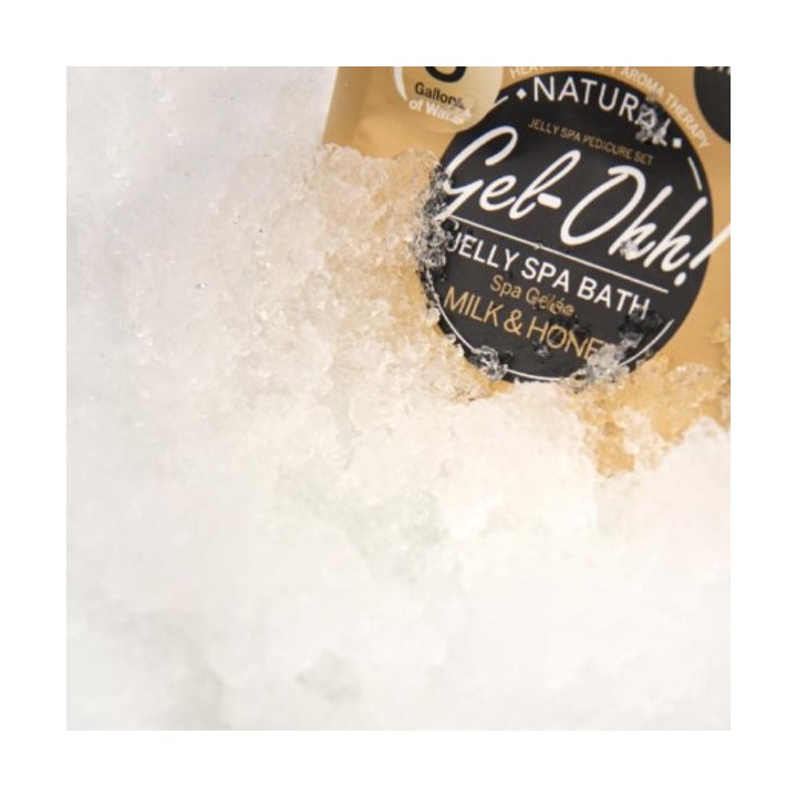 Gel-Ohh Jelly Spa Pedi Bath - Milk & Honey