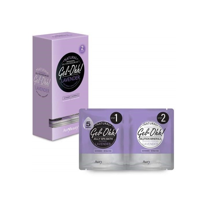 Gel-Ohh Jelly Spa Bath - Lavender Box 30 st