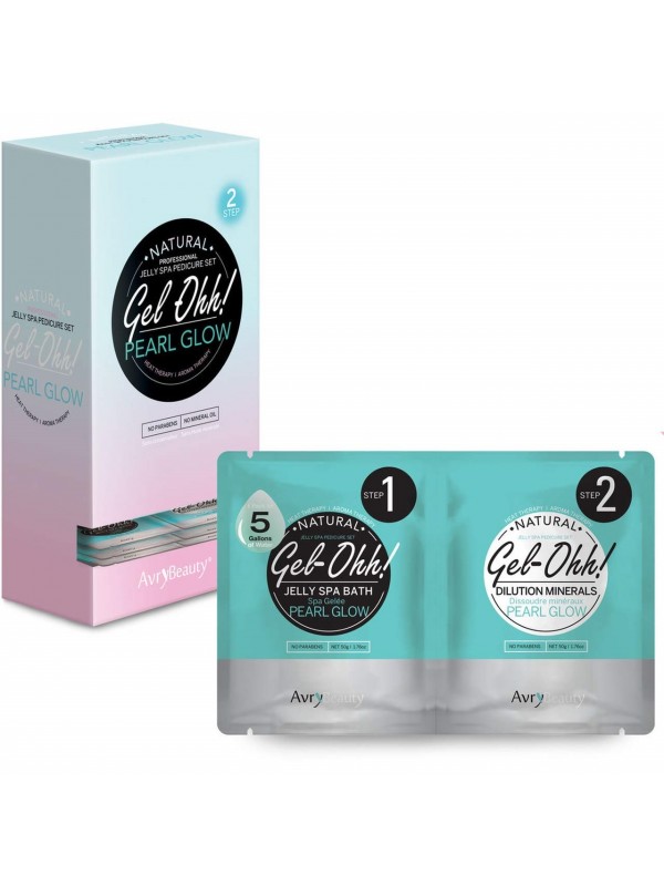 Gel-Ohh Jelly Spa Bath - Pearl Glow Box 30 st