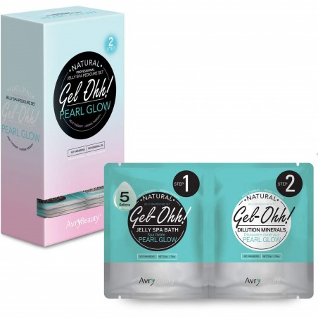 Gel-Ohh Jelly Spa Bath - Pearl Glow Box 30 st