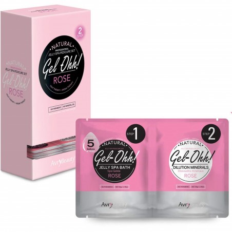 Gel-Ohh Jelly Spa Bath - Rose Box 30 st