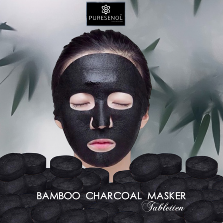 Puresenol Bamboo Charcoal Pil Masker Tablet