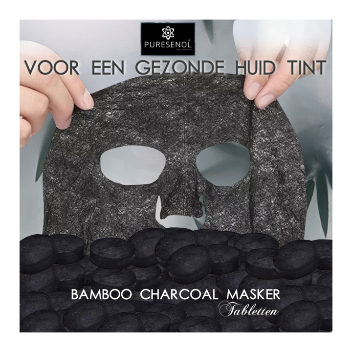 Puresenol Bamboo Charcoal Pilmasker Tablet