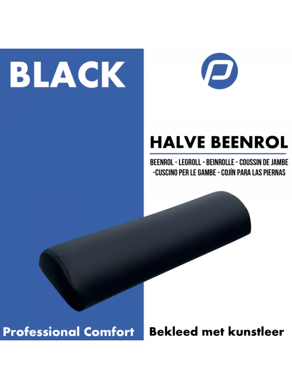 Beenrol Half Rond Kleur Zwart