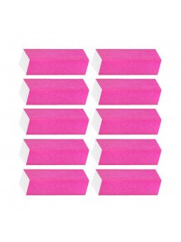 Bufferblokken - polijstblokken roze 10 stuks