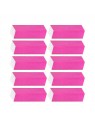 Bufferblokken - polijstblokken roze 10 stuks