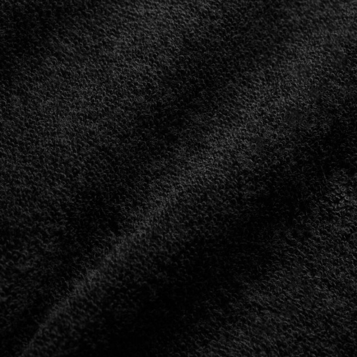 Badstof Behandelstoelhoes zonder gat zwart