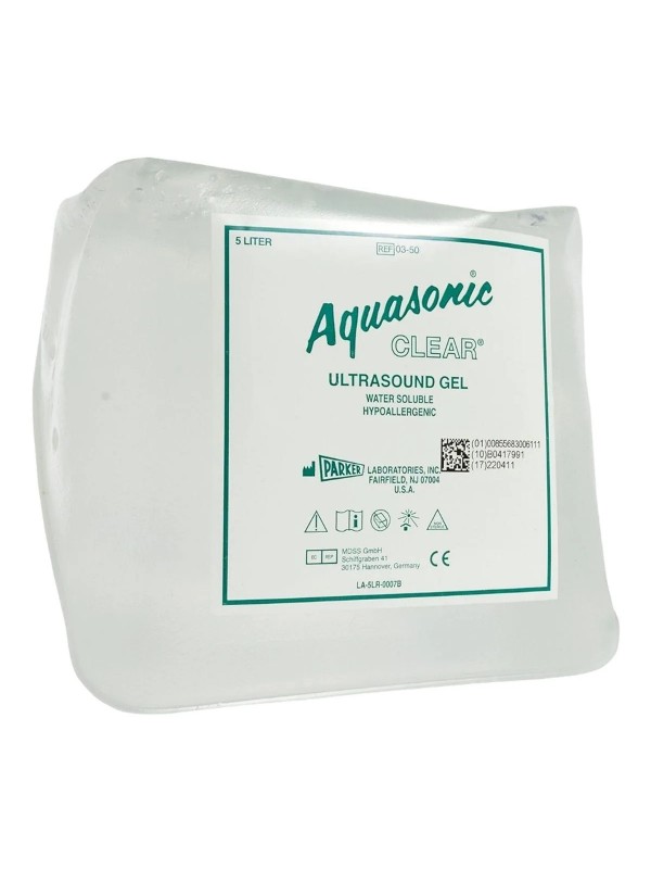 Parker Aquasonic Clear Ultrasound Gel 5L