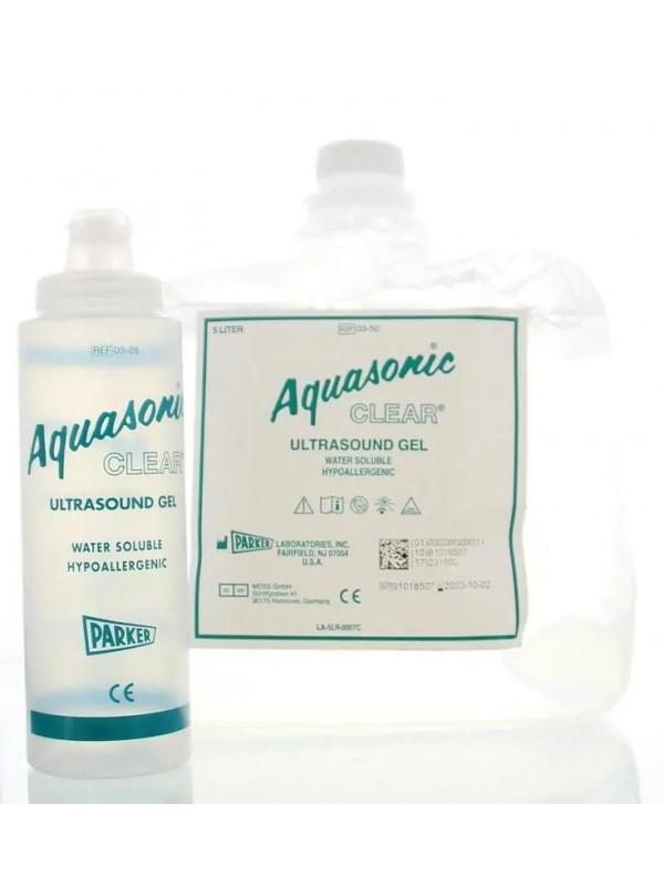 Parker Aquasonic Clear Ultrasound Gel 5L