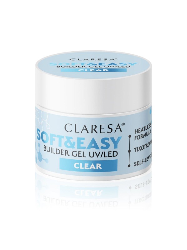 Claresa Soft and Easy Buildergel Clear 12 g