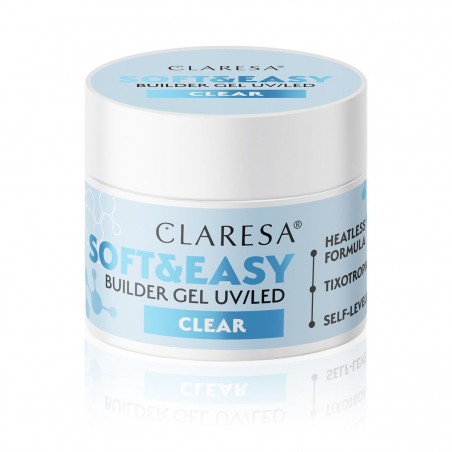 Claresa Soft and Easy Buildergel Clear 12 g