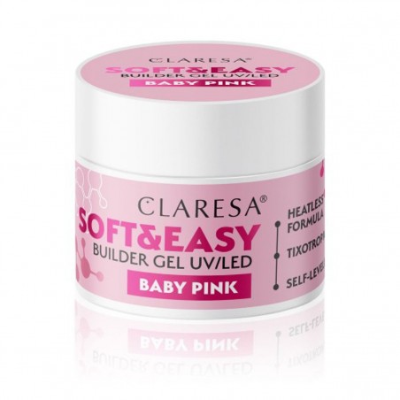 Claresa Soft and Easy Buildergel Clear 12 g