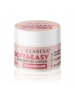 Claresa Soft and Easy Buildergel Champagne 12 g