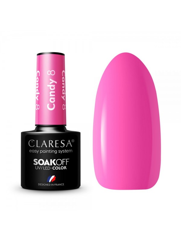 Claresa UV/LED Gellak Candy8 - 5ml