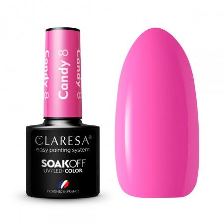 Claresa UV/LED Gellak Candy8 - 5ml