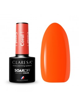 Claresa UV/LED Gellak Coral001 - 5ml