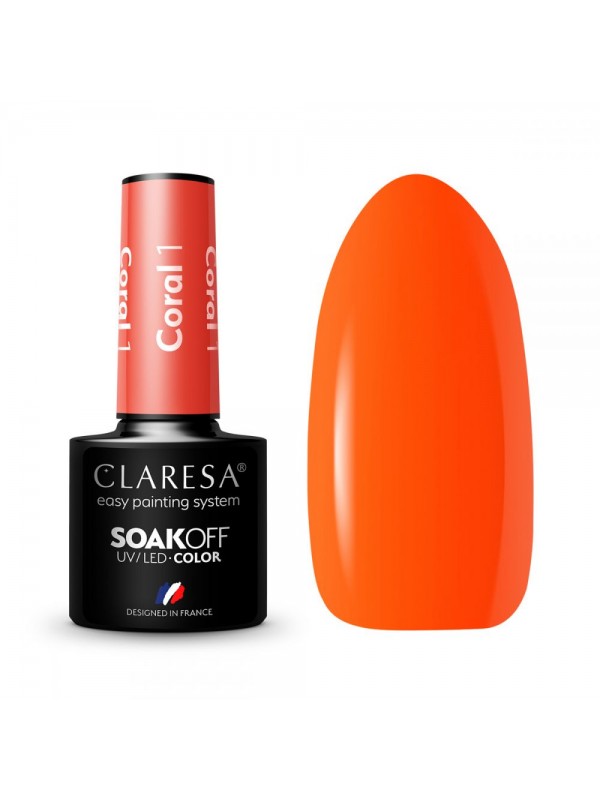 Claresa UV/LED Gellak Coral001 - 5ml