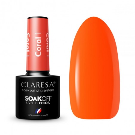 Claresa UV/LED Gellak Coral001 - 5ml