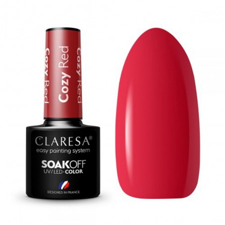 Claresa UV/LED Gellak Cosy Red - 5ml