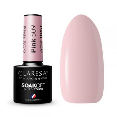 Claresa UV/LED Gellak Pink509 - 5ml
