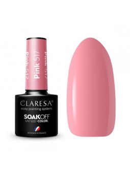 Claresa UV/LED Gellak Pink517 - 5ml