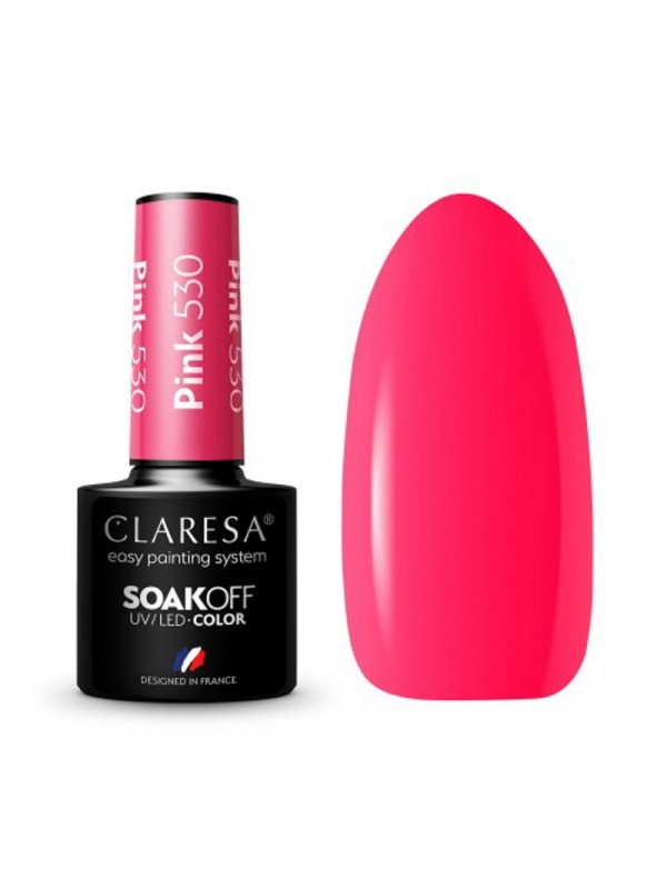 Claresa UV/LED Gellak Pink530 - 5ml