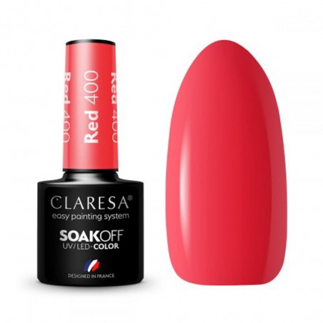 Claresa UV/LED Gellak Red400 - 5ml