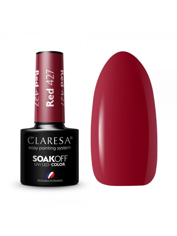 Claresa UV/LED Gellak Red427 - 5ml