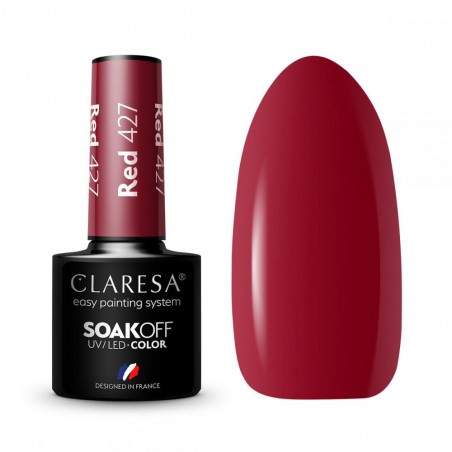 Claresa UV/LED Gellak Red427 - 5ml