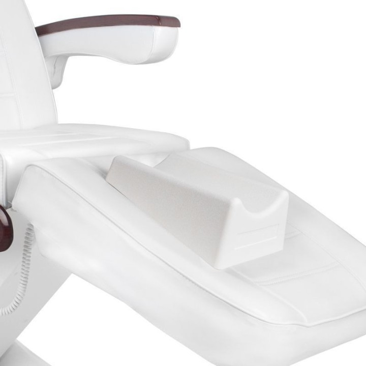 Pedicure voetsteun voor behandelstoel wit