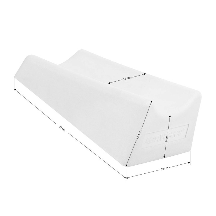 Pedicure voetsteun voor behandelstoel wit