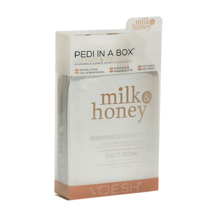 VOESH Pedi in a Box 6 Step - O2 Milk & Honey
