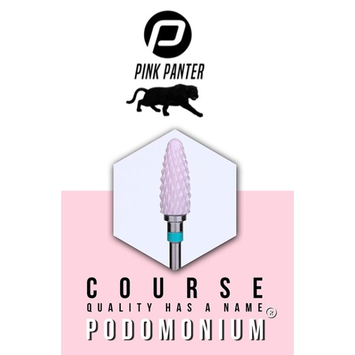 PodoMonium Keramische Frees Pink Panter Grof