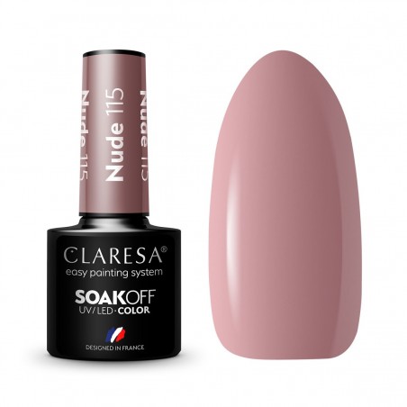 Claresa UV/LED Gellak Nude 115 - 5ml