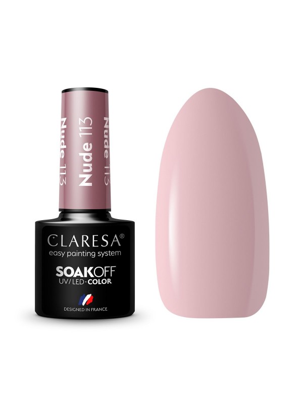 Claresa UV/LED Gellak Nude 113 - 5ml