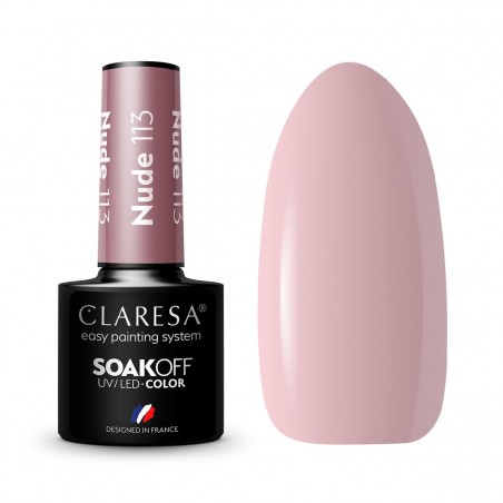 Claresa UV/LED Gellak Nude 113 - 5ml