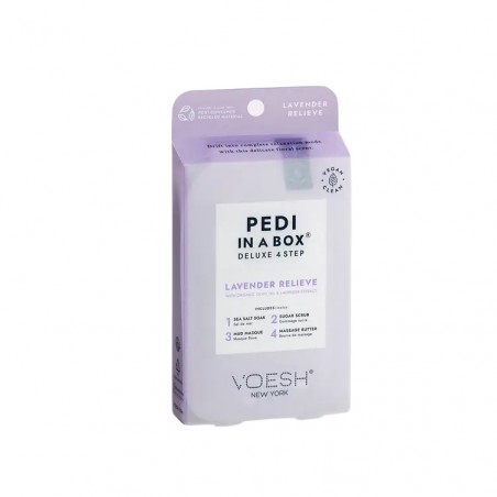 VOESH Pedi in a Box 4 Step - Lavender Relieve