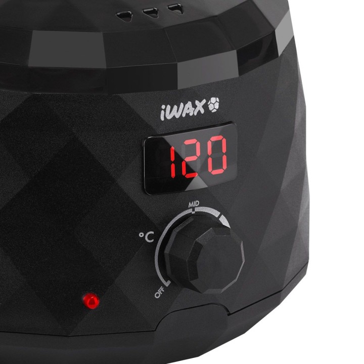 Harsverwarmer iWax Diamond Tech 400 ml 100W zwart