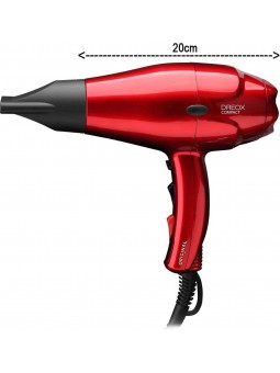 Haardroger Dreox Compact 2000W Metallic Red