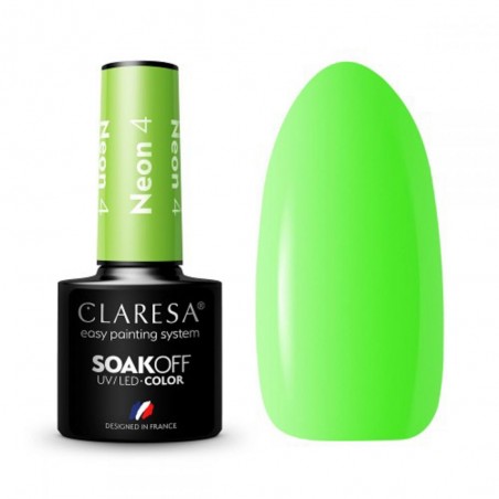 Claresa UV/LED Gellak Neon 4 - 5ml