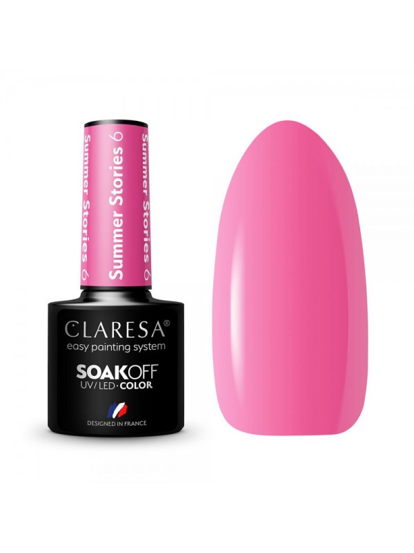 Claresa UV/LED Gellak Summer Stories 6 - 5ml