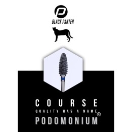 PodoMonium Keramische Frees Black Panter Grof