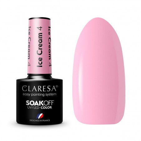 Claresa UV/LED Gellak Ice Cream 4 - 5ml